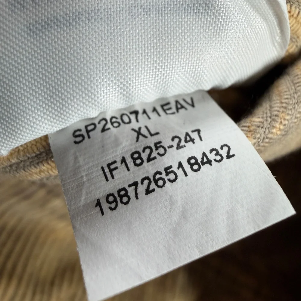 Jordan Flight Corduroy Chore Jacket Men's XL Tan IF1825-247